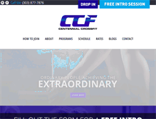 Tablet Screenshot of centennialcrossfit.com